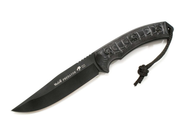 Muela Predator-14N Feststehendes Messer schwarz