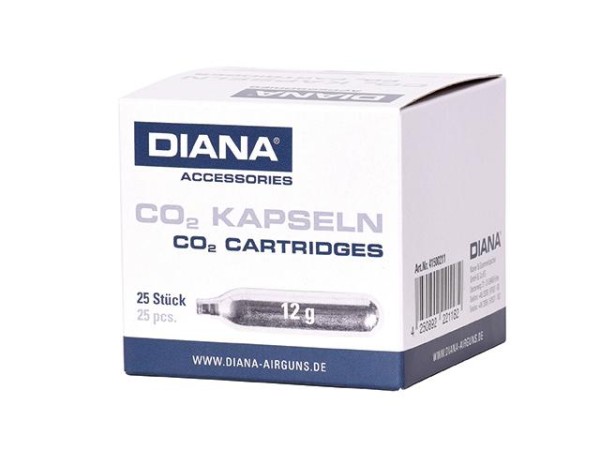 Diana CO2 Kapseln 25 Stück