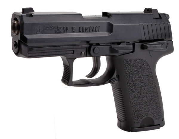 IWG SP15 Compact Schreckschuss Pistole 9 mm P.A.K. brüniert