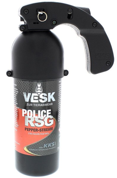Pfefferspray VESK RSG-POLICE 750 ml Weitstrahl