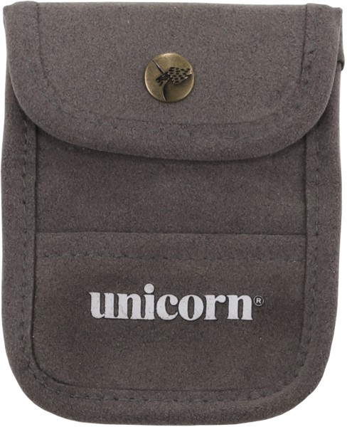 Unicorn Accessory Pouch grey Leather